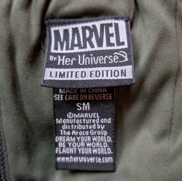 Her Universe Limited Edition Olive Green Apparel - Loki Dress - Picture 3 of 3